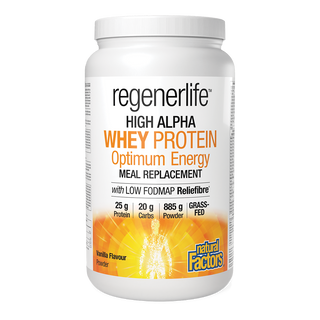 Natural Factors RegenerLife Whey Protein Vanilla 885g