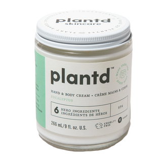 Plantd Hand & Body Cream Eucalyptus 266mL