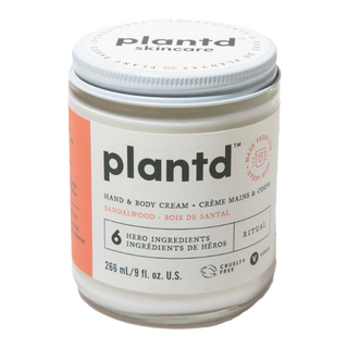 Plantd Hand & Body Cream Sandalwood 266mL