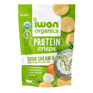 Iwon Protein Crisps Sour Cream & Onion 85g