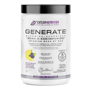 Cutler Nutrition Generate Blackberry Lemonade 30 Servings