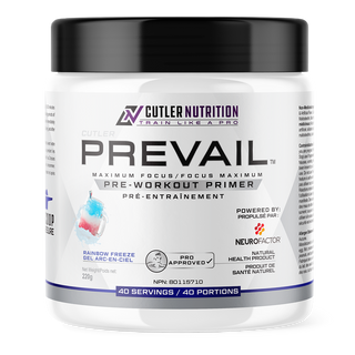 Cutler Nutrition Prevail Rainbow Freeze 40 Servings