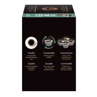 Muskoka Roastery Compostable Coffee Pods Loon Call 20 Counts