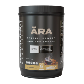 Magnum ARA Protein Powder Coffee Creamer Hazelnut 25 Servings