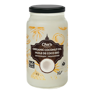 Cha's Organics Coconut Oil Deodorized 1L