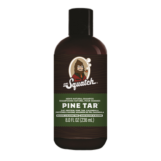 Dr. Squatch Men's Natural Shampoo Pine Tar 8 oz