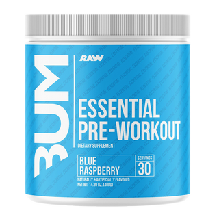 Raw Nutrition Essential Pre-Workout Blue Raspberry 30 Servings