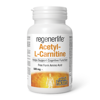 Natural Factors Regenerlife Acetyl-L-Carnitine 120 Veggie Caps