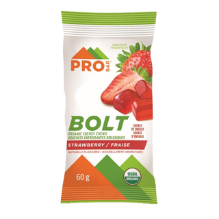 ProBar Organic Bolt Energy Chews Strawberry 60g