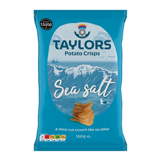 TAYLORS Potato Crisps Sea Salt 150g