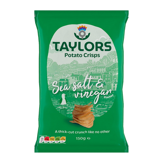 TAYLORS Potato Crisps Sea Salt & Vinegar 150g