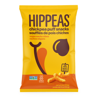 Hippeas Chickpea Puffs Snacks Vegan Nacho Vibes 113g