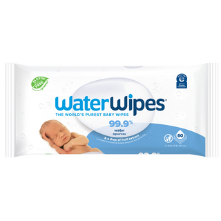 WaterWipes Baby Wipes 60 Counts