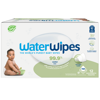 WaterWipes Baby Wipes Textured Clean 720 Counts