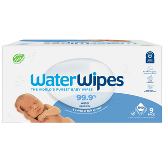 WaterWipes Baby Wipes 540 Counts