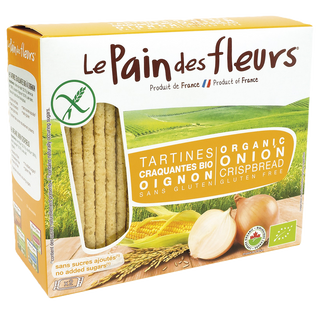 Le Pain Des Fleurs Organic Onion Crispbread 150g