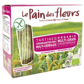 Le Pain Des Fleurs Organic Multi-Grain Crispbread 150g