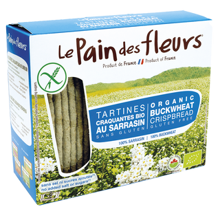 Le Pain Des Fleurs Organic Buckwheat Crispbread No Added Salt Or Sugars 150g