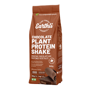 Earthli Plant Protein Shake Chocolate 940g