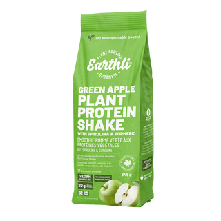 Earthli Plant Protein Shake Green Apple 846g