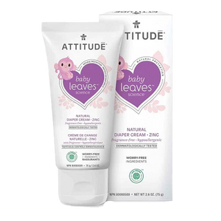 Attitude Natural Diaper Cream Zinc 75g