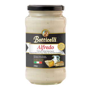 Botticelli Premium White Pasta Sauce Alfredo 370mL