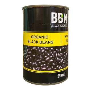 Benefits By Nature Organic Black Beans 398mL