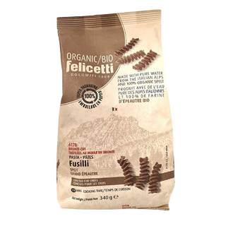 Felicetti Pasta Organic Pasta Spelt Fusilli 340g