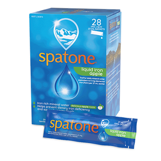 Spa Tone Liquid Iron Apple 28 Sachets