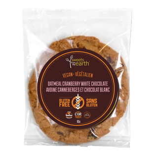 Sweets From Earth Gluten Free Cookie Oatmeal Cranberry White Chocolate 65g