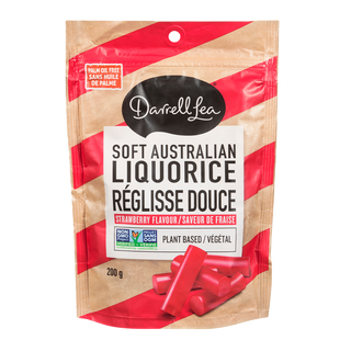 Darrell Lea Soft Australian Liquorice Strawberry 200g