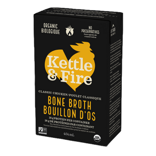 Kettle And Fire Organic Bone Broth Classic Chicken 454mL