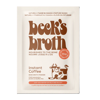 Beck's Broth Bone Broth Powder Instant Coffee 21g