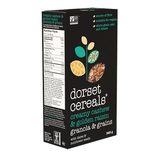 Dorset Cereals Granola & Grain Creamy Cashew & Golden Raisin 325g