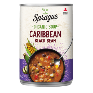 Sprague Organic Soup Caribbean Black Bean 398mL