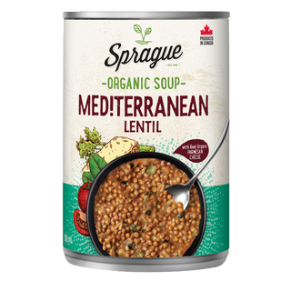 Sprague Organic Soup Mediterranean Lentil 398mL