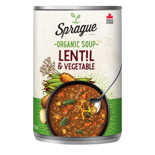 Sprague Organic Soup Lentil with Vegetables 398mL