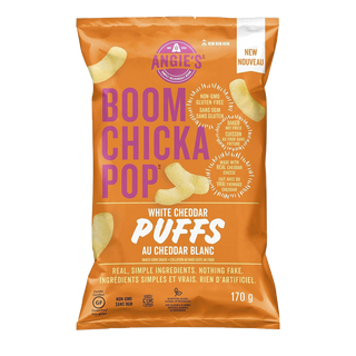 Angie's Boom Chicka Pop Puffs White Cheddar 170g