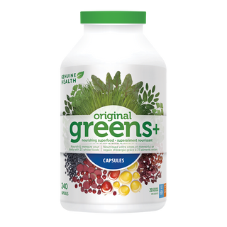 Genuine Health Greens+ Original 240 Capsules