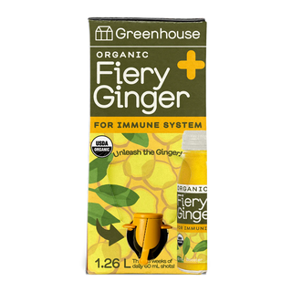 Greenhouse Organic Wellness Shot Fiery Ginger 1.26L