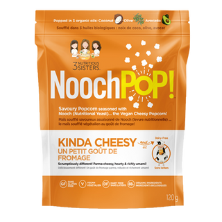 NoochPop Popcorn Kinda Cheesy 120g