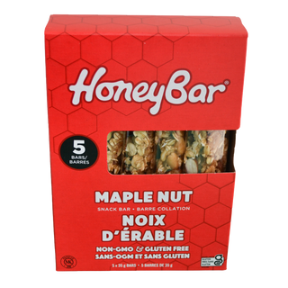 Honey Bar Snack Bar Maple Nut 5x35g