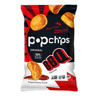 Popchips Popped Potato Snack BBQ 142g