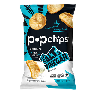 Popchips Popped Potato Snack Sea Salt & Vinegar 142g