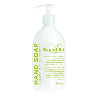 Sapadilla Hand Soap Rosemary + Peppermint 354mL