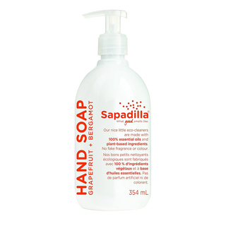 Sapadilla Hand Soap Grapefruit + Bergamot 354mL