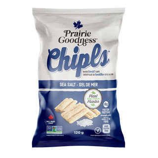 Prairie Goodness Baked Lentil Chips Sea Salt 120g