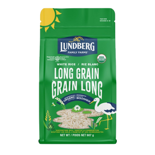 Lundberg Organic Long Grain Rice White 907g