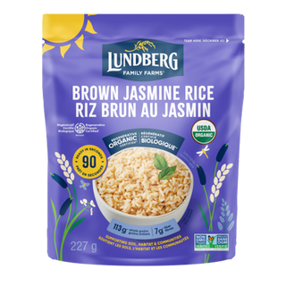 Lundberg Organic Jasmine Rice Brown 227g