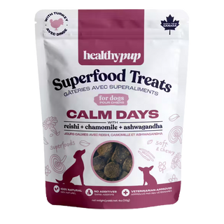 Healthy Pup Superfood Treats For Dogs Calm Days 113g